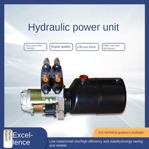 Nueva Unidad de Potencia Hidráulica de 24V/12V/220V, Estación de Bombeo Pequeña para Elevador de Carga, Conjunto de Estación de Potencia Hidráulica - Product Image 2