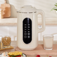 Blender Pemanas Listrik Portabel 1200ml Terlaris, Peralatan Dapur Pintar, Pembuat Susu Kacang & Susu Kedelai, Mesin Susu Kedelai