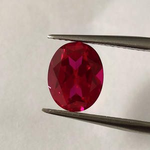 Sin Cortar 4 #   y 73 #   Corindón Bicolor en Bruto, Materia Prima Sintética para la Fabricación de Gemas Sueltas - Product Image 3