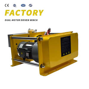 Mesin derek industri listrik, tali pengangkat traksi jarak jauh Volume kecil dapat dibalik - Product Image 1