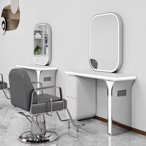 Nouvelle station <span class=keywords><strong>de</strong></span> coiffure avec <span class=keywords><strong>miroir</strong></span> et éclairage LED |   Miroirs é<span class=keywords><strong>l</strong></span>égants pour la coiffure |   Stations <span class=keywords><strong>de</strong></span> coiffure haut <span class=keywords><strong>de</strong></span> gamme - Product Image 3