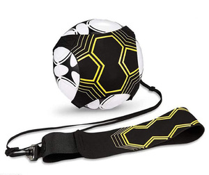 Entraîneur de football pour enfants avec ballon rebondissant réglable, bandeau et ceinture pour entraînement individuel en intérieur et extérieur, développement des compétences de football - Product Image 5