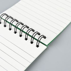 Carnet à spirale avec couverture en PP imperméable, logo personnalisable, pour étudiants, joli mini bloc-notes de poche - Product Image 4