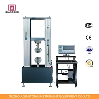 Máquina de prueba de metal universal electrónica Software de análisis de datos certificado ASTM