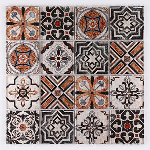 <span class=keywords><strong>Mosaico</strong></span> di vetro del modello del fiore marocchino di stampa a getto d'inchiostro di arte antica <span class=keywords><strong>per</strong></span> il backsplasgh della cucina - Product Image 3