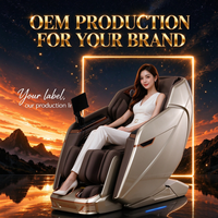 Fauteuil de massage premium à gravité zéro 4D+4D pour un massage corporel profond et une expérience de relaxation