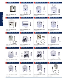 Pièces de piston/boulons/anneaux pour Yamaha, Suzuki, <span class=keywords><strong>Honda</strong></span>, Mercury, Tohatsu, Johnson, Parsun et compatibles. Demandez-moi un modèle détaillé pour le <span class=keywords><strong>prix</strong></span>. - Product Image 3