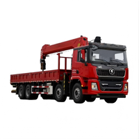 Camion grue SINOTRUK HOWO 6X4, capacité de levage, longueur de flèche à 5 sections