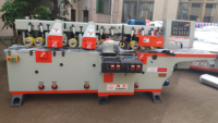 Raboteuse à bois quatre faces de haute qualité avec tête de coupe spirale robuste et moteur haute efficacité 20,45 kW
