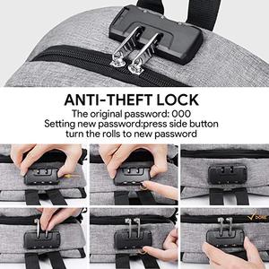 Custom 2025 High Quality <b>Anti</b> <b>Theft</b> Multifunction Usb Charging Travel Business Laptop <b>Backpack</b> School Bags <b>Backpack</b> - Product Image 6