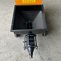 Mesin Model Terbaru untuk Plesteran Dinding, Penyemprotan Plester, Mortar, dan Mesin Rendering untuk Finishing Rumah Kontainer