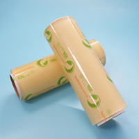 Film Plastik PVC Food Grade Jumbo Roll 45cm*1500m Pembungkus Makanan Segar