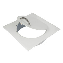 Puerta de entrada STYLO SQUARE (Blanco) - Conducto de lavandería - Product Image 2