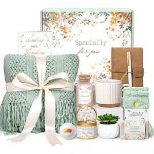 Coffret Cadeau de Luxe pour Femme - Panier de Soins Personnels, Kit de Détente Spa, Meilleure Vente & Cadeau de Mariage, Boîte Cadeau en Gros - Product Image 5