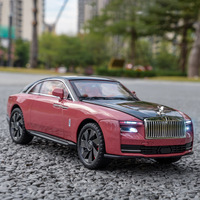Modèle de voiture en métal Rolls-Royce Spectre Street Version à l'échelle 1:24, pièce de présentation, jouet haut de gamme pour enfants, vente en gros, dropshipping