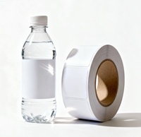 Étiquettes thermorétractables couleur, autocollants adhésifs pour imprimante de bouteilles en plastique, pour l'emballage de boissons, de café, l'expédition industrielle