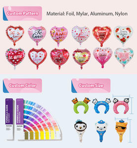 Globos Inflables de Helio con Diseño de <span class=keywords><strong>Feliz</strong></span> Pascua en Inglés de 18 Pulgadas, Venta al por Mayor de Fábrica, Decoración para Fiestas Infantiles - Product Image 6