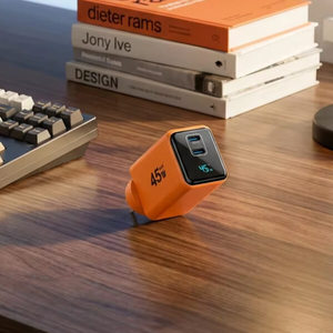 <span class=keywords><strong>Cargador</strong></span> de Teléfono KYT 45W con Pantalla Inteligente Ai, Adaptador de Corriente Rápida <span class=keywords><strong>Tipo</strong></span> <span class=keywords><strong>C</strong></span> para <span class=keywords><strong>Samsung</strong></span> - Product Image 1