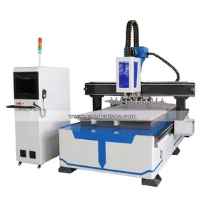 1325 Lineare Atc Cnc Prezzo Router con 9kw Raffreddamento Ad Aria Atc Mandrino