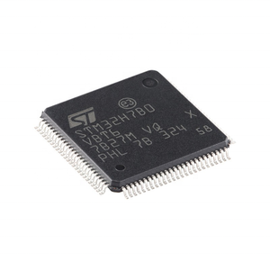 Microcontroladores STM32H7B0VBT6 originales de 32 bits Cor-tex M7 de 280 MHz, memoria flash de 128 Kbyte, RAM de 1,4 Mbyte, 46com. Interfaces Analógicas, SMPS, Criptografía - Product Image 1