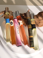 Ensemble de parfums pour femmes de 35 ml en gros, longue durée, vaporisateur corporel miniature de voyage avec parfum fruité, parfum dans un flacon élégant