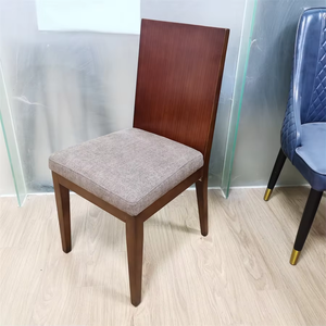 Chaises de salle à manger en bois au design moderne et contemporain, fauteuils de salle à manger en rotin - Product Image 3