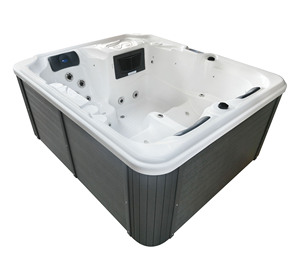 Bañera de Hidromasaje para <span class=keywords><strong>Spa</strong></span>, Jacuzzi para 3 Personas, <span class=keywords><strong>Spa</strong></span> Exterior con Sistema Balboa Gecko o JOYONWAY - Product Image 5