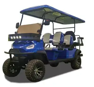 4 Wheel Vehicle Strong Power Lithium Battery Electric Golf Carts Club Car