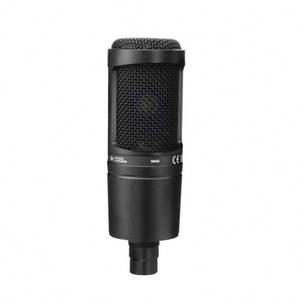 Microphone professionnel à condensateur cardioïde <span class=keywords><strong>AT2020</strong></span> pour projet/applications de studio à domicile micro pour l'enregistrement de jeux de chant en direct - Product Image 1