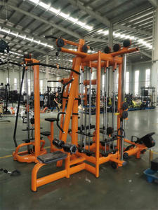 MND-AN42 Machine multifonctionnelle à cinq stations, équipement de sport commercial, <span class=keywords><strong>Cross</strong></span> Trainer, <span class=keywords><strong>Hack</strong></span> <span class=keywords><strong>Squat</strong></span>, Lat Pull Down, Minolta Fitness - Product Image 2