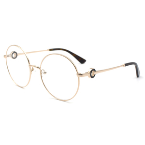 Gafas de Metal Higo Extra Grandes con Montura Completa, Estilo Retro Moderno, Unisex, Doradas, Plateadas, Negras, 58-19-150 - Product Image 5