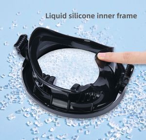 Mascherina ovale HD per immersioni subacquee impermeabile e Anti-nebbia attrezzatura subacquea gratuita con Logo OEM - Product Image 6