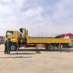 รถบรรทุก ISUZU GIGA ติดเครนแบบ Knuckle Boom ขับเคลื่อน 4x2 บรรทุกสินค้า ติดตั้งเครนแขนพับได้ 8 ตัน - Product Image 6