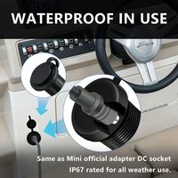 Module de câblage circulaire Starlink Mini, adaptateur d'alimentation encastré, convertisseur 12-24V vers 30V 3.5A, prise allume-cigare pour accessoires automobiles