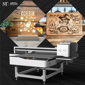 Mtutech เครื่องพิมพ์ยูวีแบบแท่น1315ขนาดกลางพร้อมกล้องสำหรับการพิมพ์ไดบอนด์โลหะแก้วอะคริลิก - Product Image 5