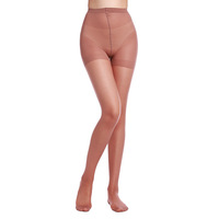 Collants transparents 30D personnalisés avec logo, taille haute, effet gainant, pour femmes, idéaux pour le bureau, extensibles, vente en gros