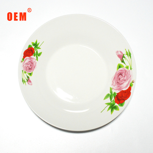 Decals Với Dòng Màu Vàng Gốm Bát Salad Với Cut Edge - Product Image 2