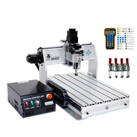 Machine de gravure CNC 3040 ZDQ ultra-précise avec contrôle USB 3 axes pour la gravure d'œuvres d'art, de bijoux, d'étiquettes, de plaques, système Mach3, moteur principal