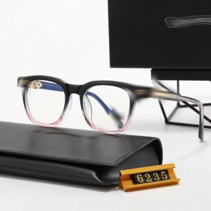 2025 nuevas gafas de ojo de <span class=keywords><strong>cuervo</strong></span> marco rojo de moda europeo americano TR90 espejos planos lisos 6235 para fotografía de calle - Product Image 2