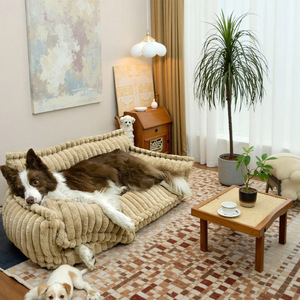 Phổ Biến Sinh Thái Thân Thiện Với Fluffy Con Chó Sofa Giường Có Thể Tháo Rời Cũng Có Thể Giặt Phù Hợp Mèo Và Biên Giới Collies Cross-Biên Giới Phổ Con Chó Giường - Product Image 3