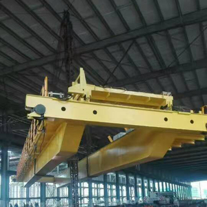 เครนสะพานไฟฟ้าแบบคานคู่สำหรับงานหนักสำหรับการปฏิบัติงานในคลังสินค้า รับน้ำหนักได้ 25 ตัน พร้อมมอเตอร์หลัก - Product Image 5
