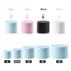 Wholesale 5g 15g Mini PP Plastic Lip Balm Face Cream Cosmetic Jar and Container