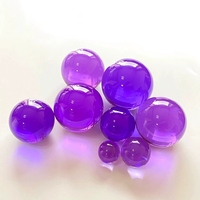 Vente en gros de sphères en acrylique transparentes de grande taille, 20 mm, 25 mm, 30 mm, 40 mm, 50 mm, 60 mm, pas cher