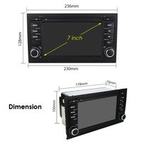 Autoradio Android 2DIN 7 Pouces pour Audi A4 B6 B7 S4 RS4 2002-2008 avec GPS CarPlay et Système Multimédia Audio Vidéo