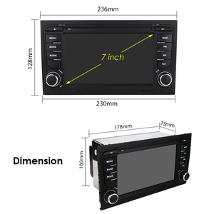 <span class=keywords><strong>Autoradio</strong></span> Android 2DIN 7 Pouces pour <span class=keywords><strong>Audi</strong></span> <span class=keywords><strong>A4</strong></span> B6 <span class=keywords><strong>B7</strong></span> S4 RS4 2002-2008 avec <span class=keywords><strong>GPS</strong></span> CarPlay et Système Multimédia Audio Vidéo - Product Image 3