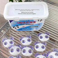 Jieke Bear Eco-Friendly 5-chambered Laundry Gel Beads Panda Style Aroma Tahan Lama Perlindungan Warna Lembut Halus Penghilang Noda Mendalam