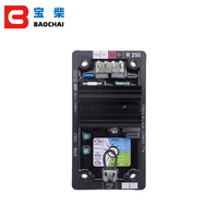 AVR pour générateur AVR R250 Pièces de rechange pour stabilisateur de tension Régulateur de tension réglable Protection contre les surtensions Pièces d'alternateur