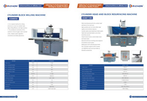 Machine de rectification et de fraisage des surfaces de culasse et de bloc-cylindres KSM850 PCD/CBN pour la réfection de moteurs - Product Image 3