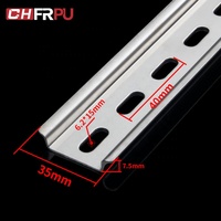35/7.5 Top-Hat Section Clod Roulé Rail DIN 304 En Acier Inoxydable Guide De Montage Rail Borniers pour Équipement Électrique