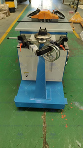 Factory Price Duct Spiral Segmented Elbow Former 1.2 mm Stainless Steel Round Duct Elbow Making Machine - Product Image 4